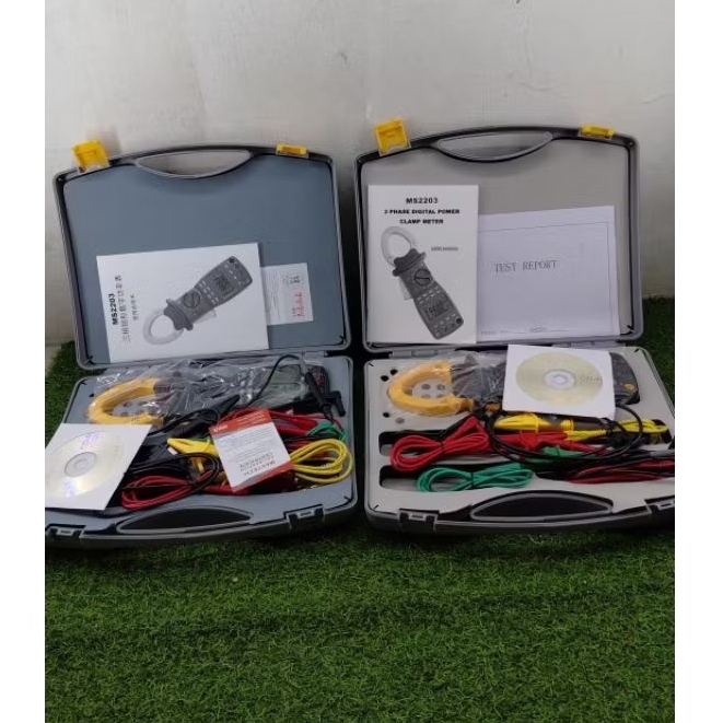 MS2203 Three Phase Power Clamp Meter Mastech Ampere Tang 3 Fas Fase