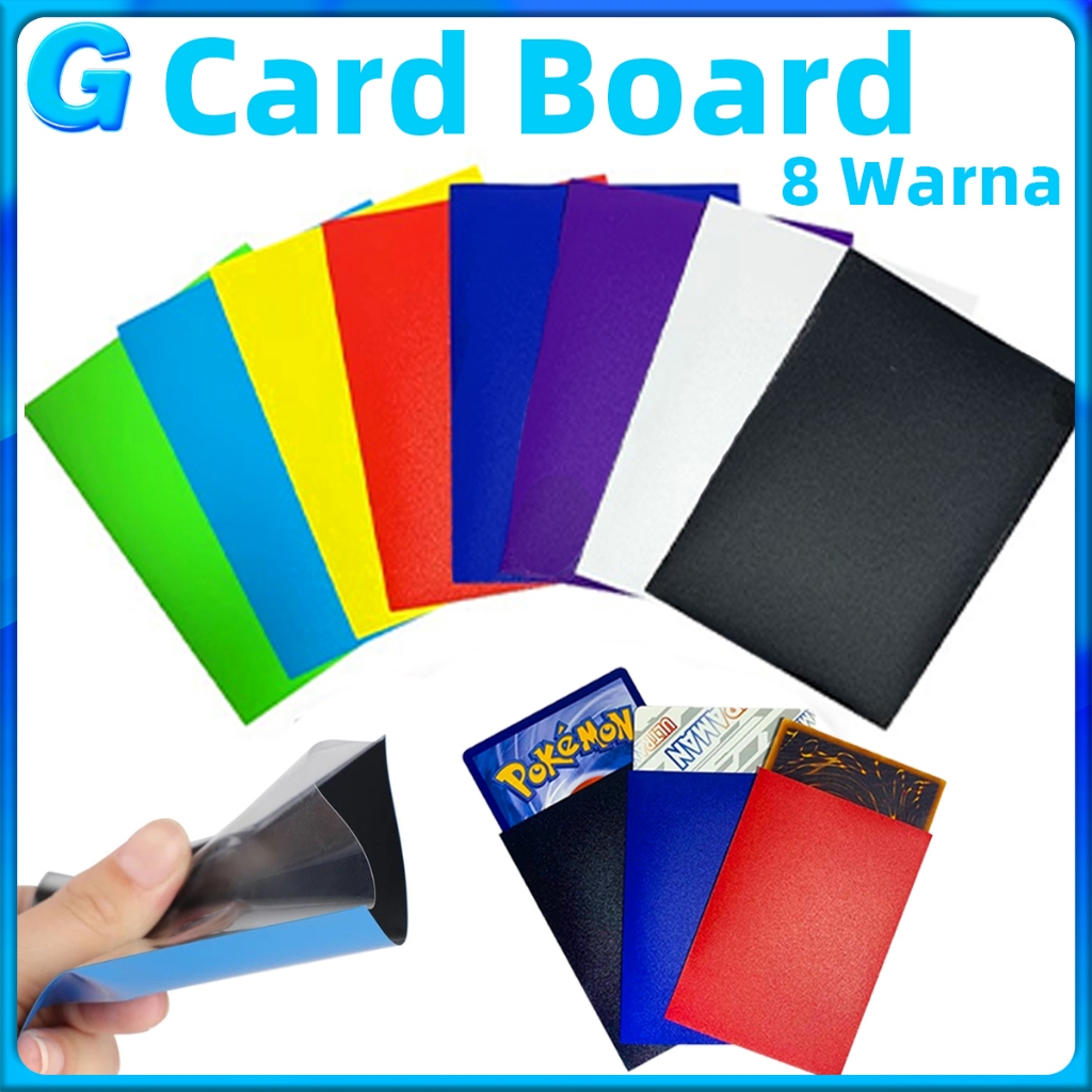 50Pcs Matte Sleeve 10 Warna Sleeve Pokemon Tcg Pokemon V/X Card Sleeve Photo Card Inner Sultan Sleev