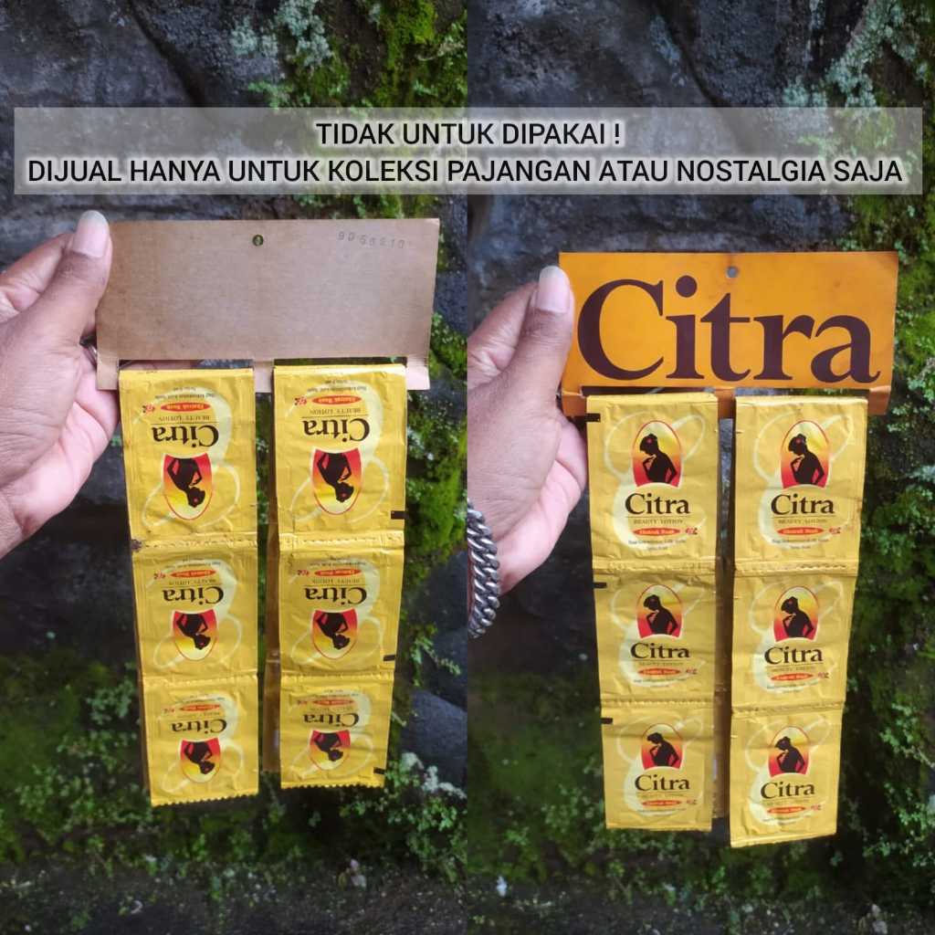 [ ISI SUDAH MENGERING ] KOLEKSI PRODUK JADUL CITRA TAHUN 1996 HANYA UNTUK PAJANGAN SAJA