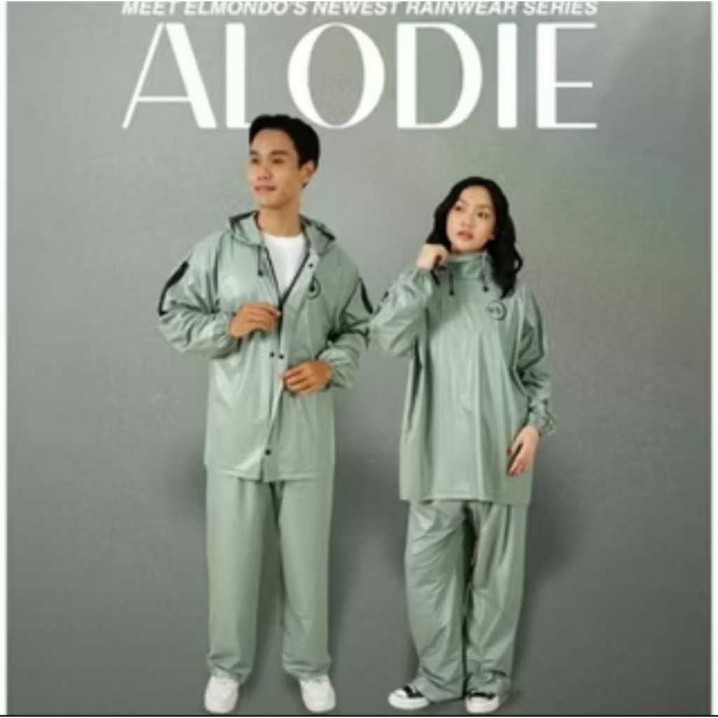 JAS HUJAN ALODIE SETELAN JAKET RESLETING ELMONDO RAINCOAT