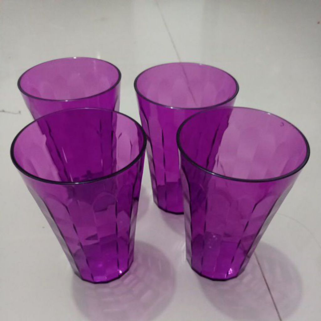 Tupperware prisma prism glass gelas ecer 1pcs 475ml