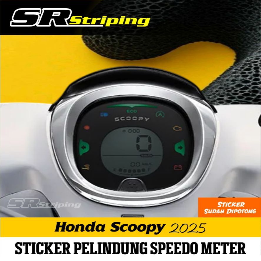 Stiker Pelindung Spido Scoopy 2025 | Stiker antigores Scoopy 2025 | Stiker  Pelindung Kaca Spido Sco