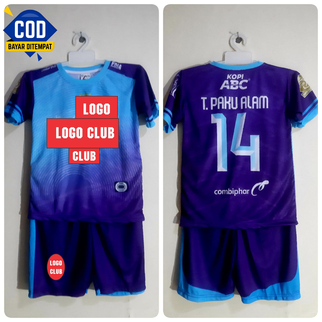 SC COLLECTION | setelan persib kiper anak anak set anak kiper persib teja paku alam baju olah raga |