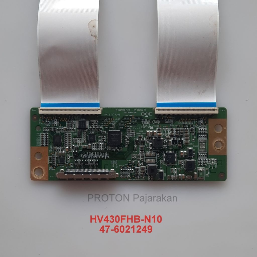 Tikon layar TV 43" BOE HV430FHB-N10 47-6021249 LCD panel Timing Control Board Akari Tcon 45LN4600L P