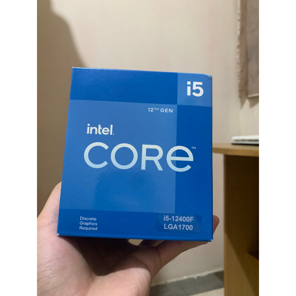 Processor Intel i5 12400f Second