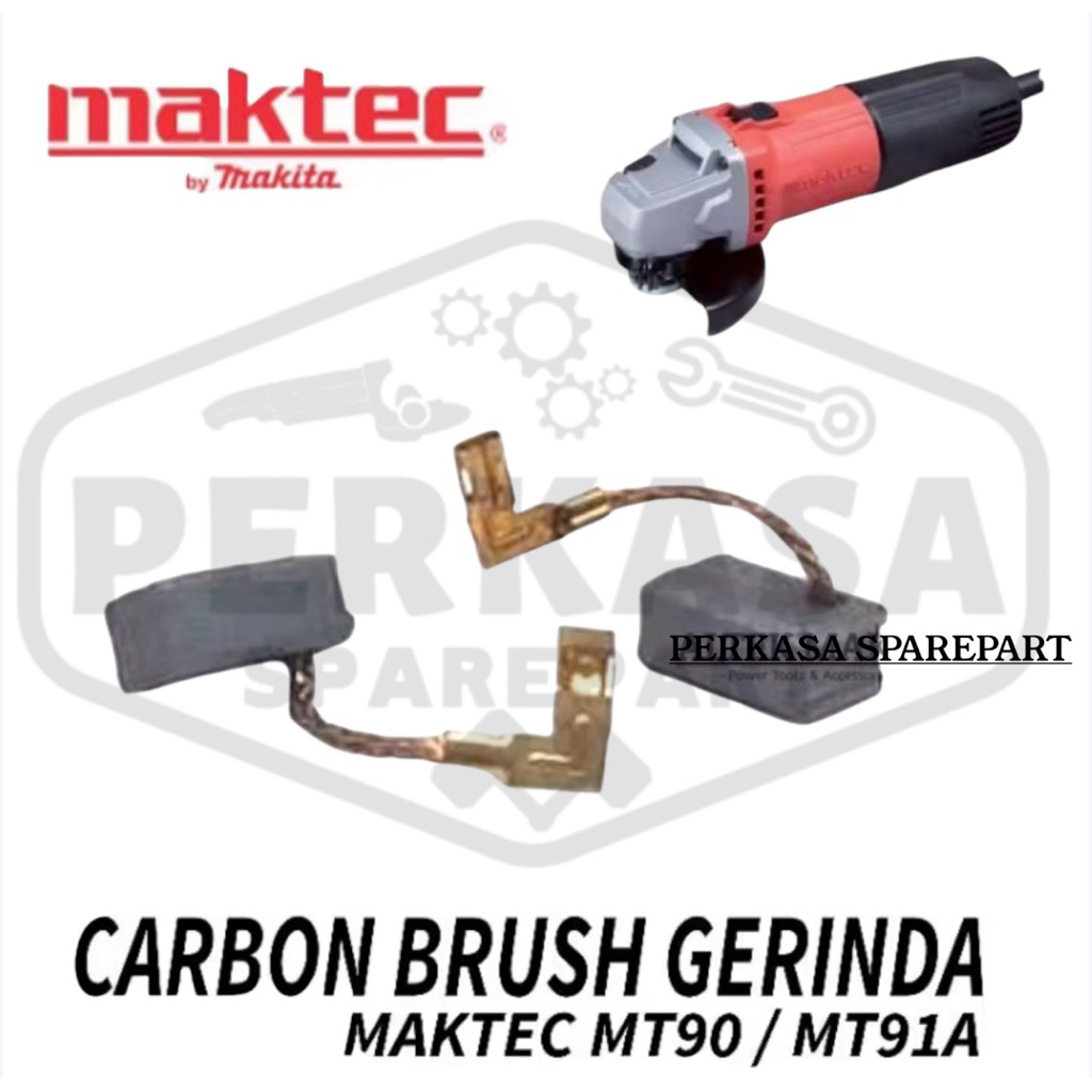 Carbon brush mesin gerinda maktec MT90