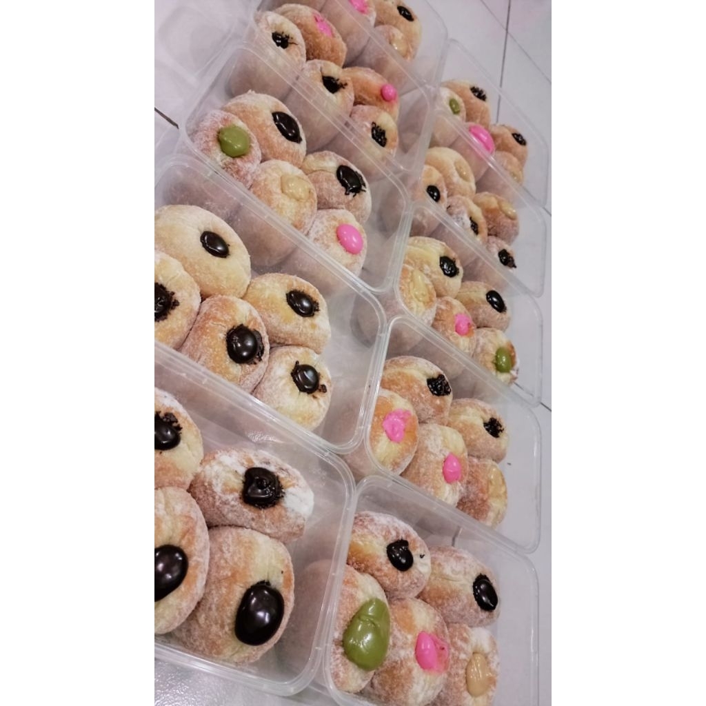 Bomboloni isi Coklat Lumer (isi 5) basic Donat Kentang Premium
