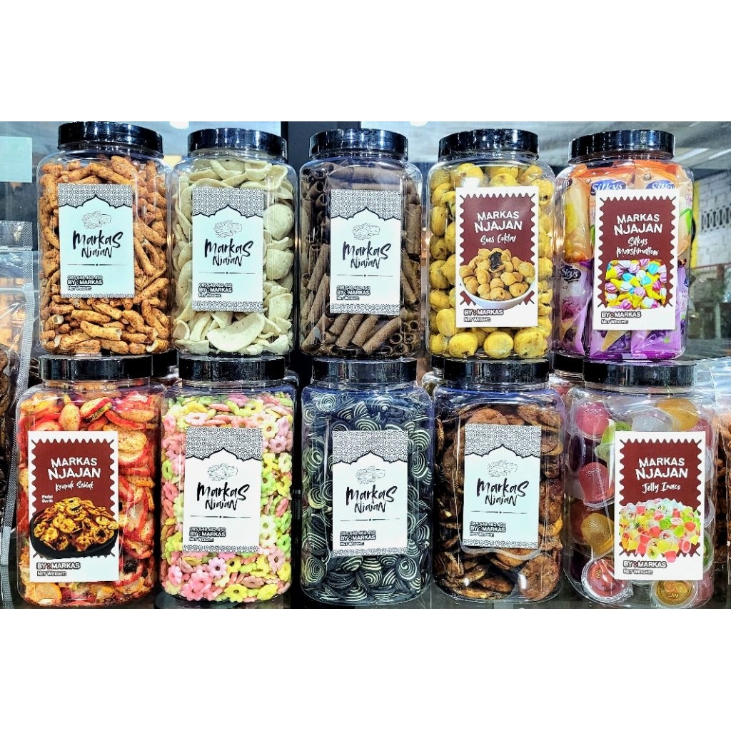 Krupuk Seblak Toples 2000 ml