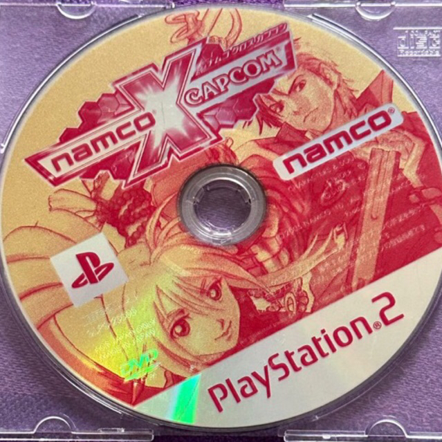 kaset ps2 ori japan namco x capcom