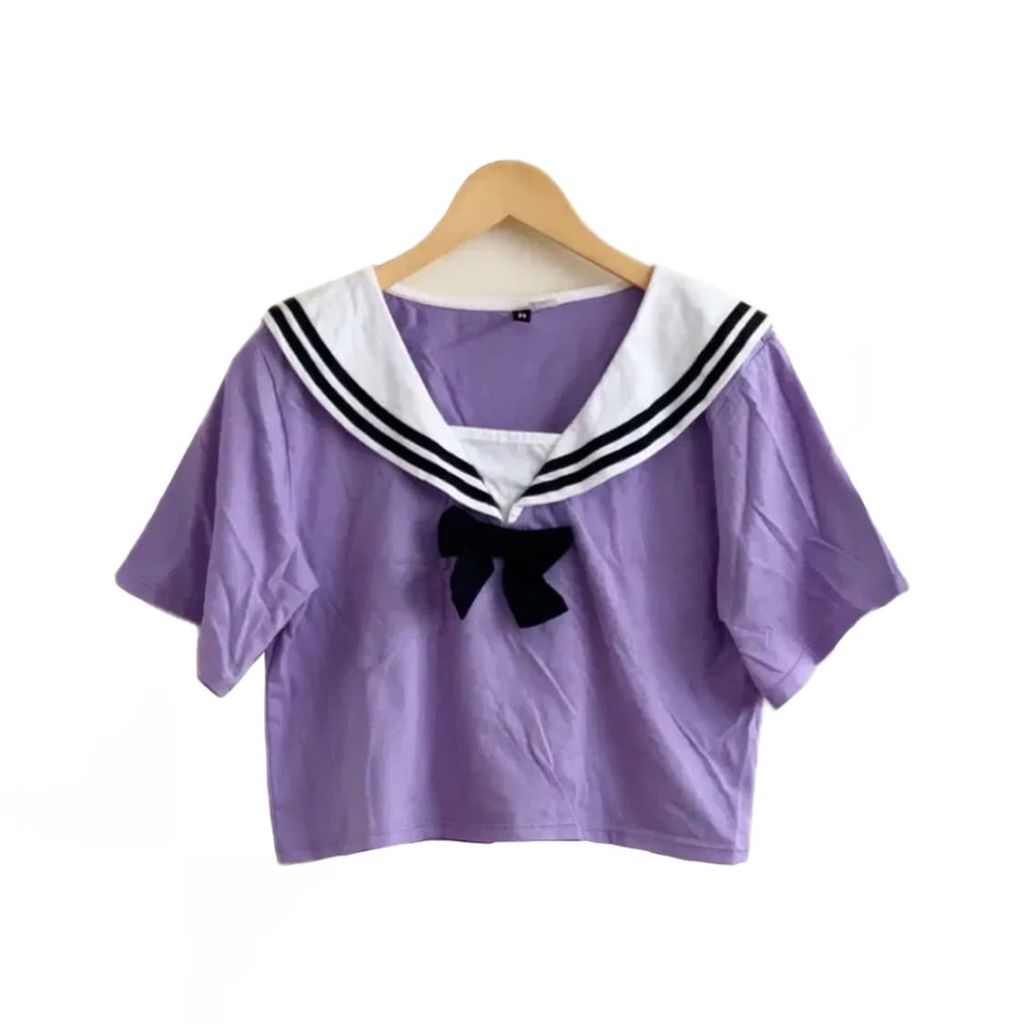 [Redy] Atasan seifuku Jepang/Atasan seifuku ungu