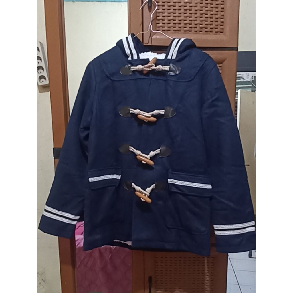 Coat Wool Kimtan furing Sherpa Premium Ld 100 P 64