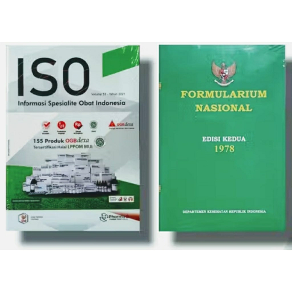 Sepaket 2 Buku Farmasi ISO & FORNAS