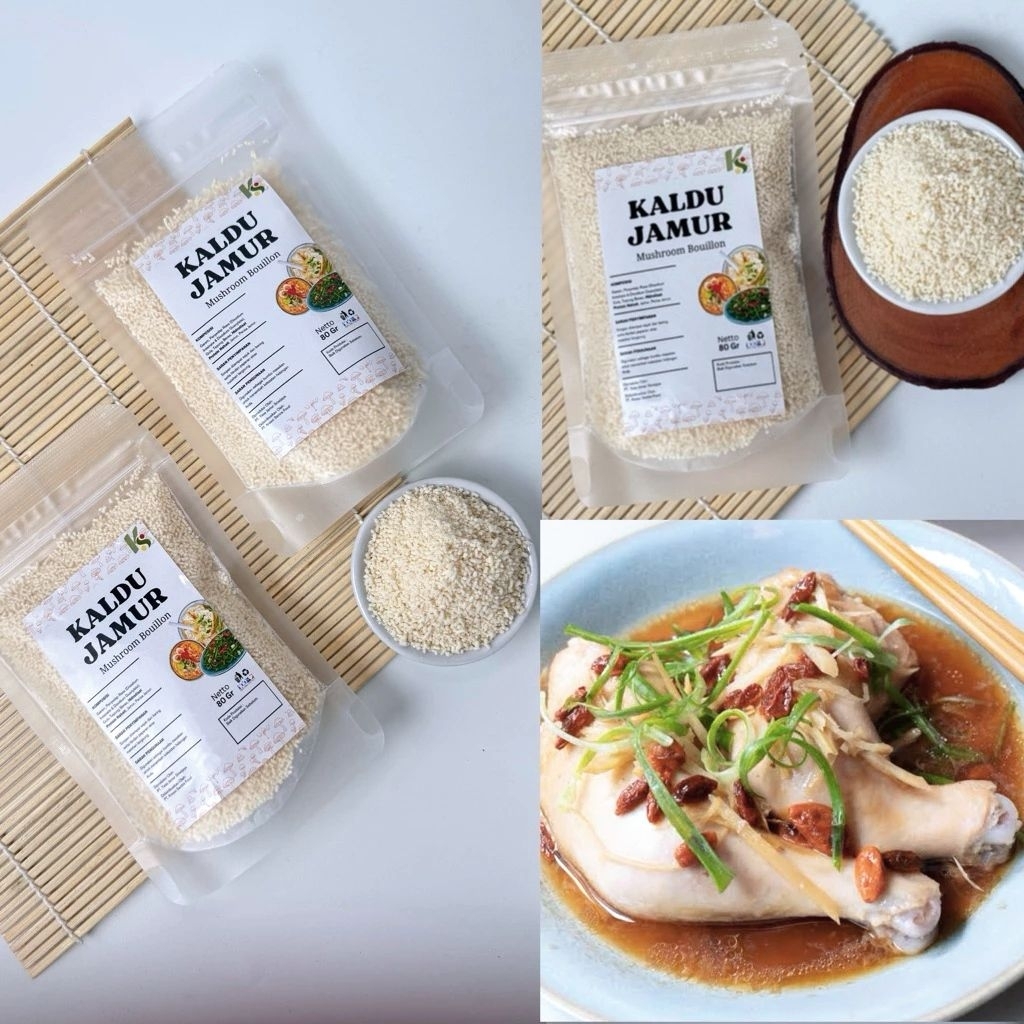 Kaldu Jamur Non MSG 80 gram Kaldu Jamur Asli