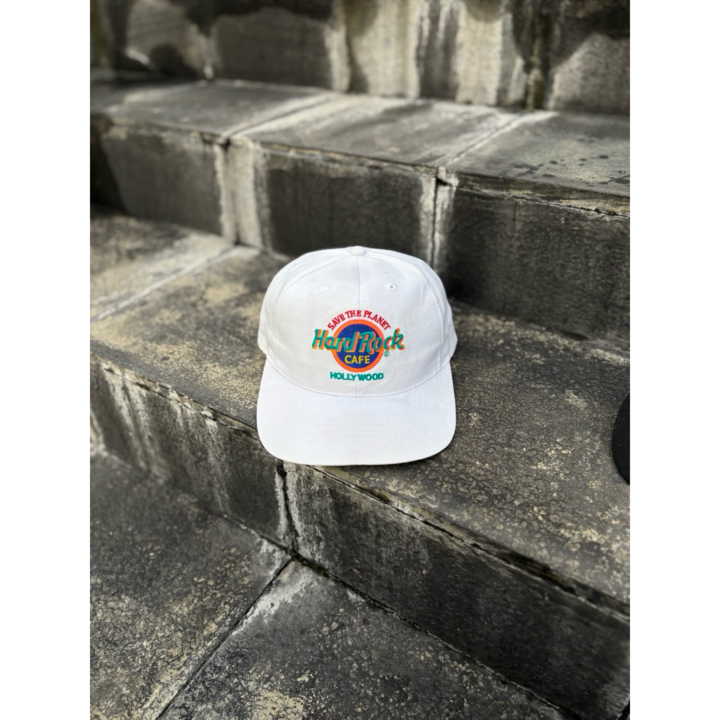 Topi Vintage Hard Rock Cafe Hollywood