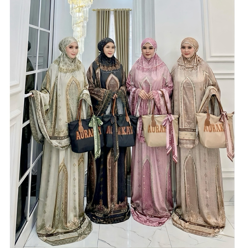 AURAKAY MUKENA JEDDAH ORI BY AURAKAY SYAR’I KHUSU PO