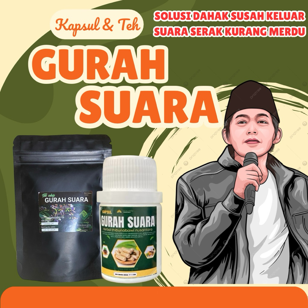 KAPSUL GURAH DAN TEH GURAH SUARA