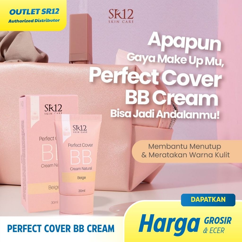 BB CREAM PELEMBAB WAJAH FOUNDATION BEDAK REMAJA CREAM SR12 PENCERAH WAJAH SR12 SKINCARE
