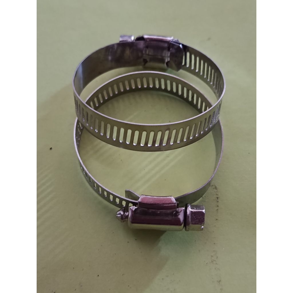 Klem karburator CB GL tiger mega pro ukuran 2" stanlis