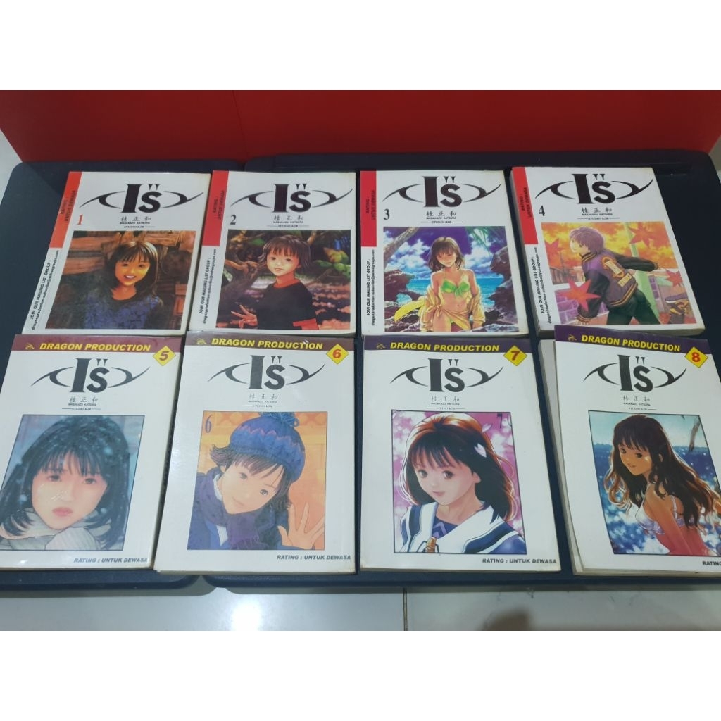 Preloved Komik Is by Masakazu Katsura, Dragon Production, 1 sd 15 Tamat, Rating Dewasa