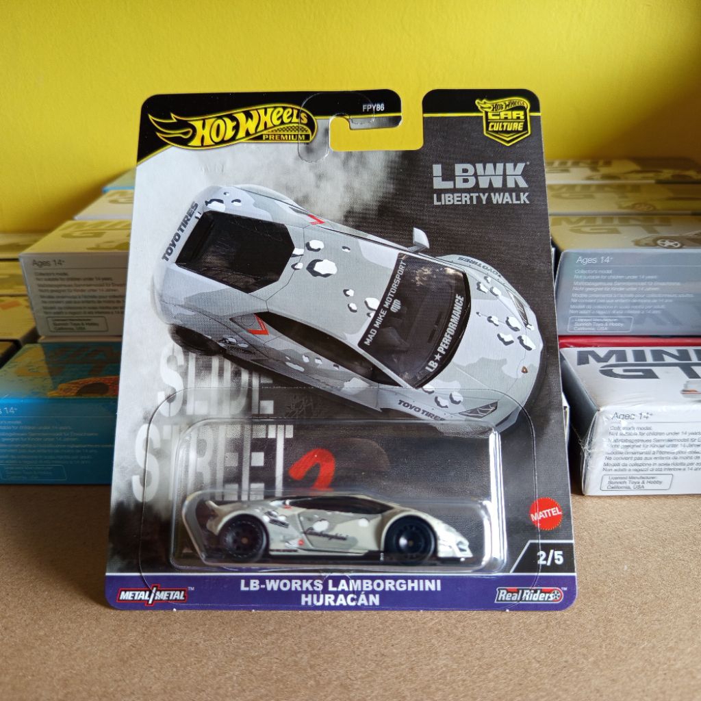 [Free Protec] Hot Wheels Premium Lamborghini Huracan LBWK