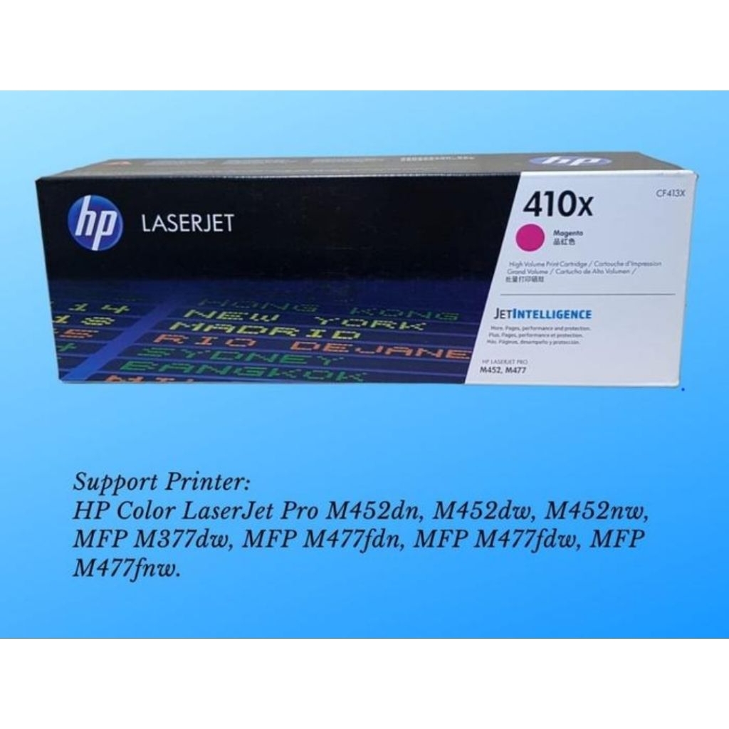 TONER HP LASERJET410X ORIGINAL/Toner HP 410x Original BlackHP Color LaserJet Pro MFP M477fnw HP Colo