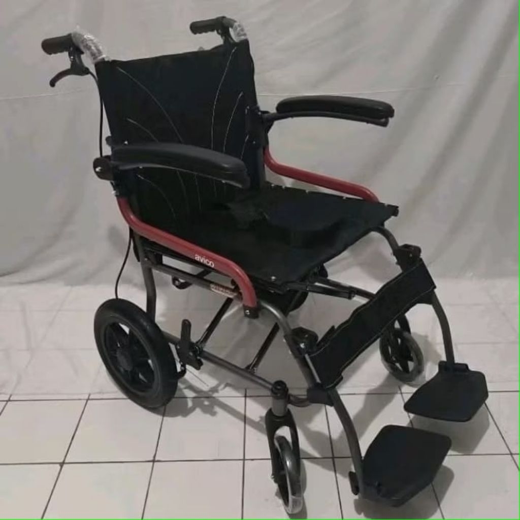kursi roda travel Ringan dilipat kecilkursi roda kecil kursi roda ringal ban ukuran 16.12.20 tingal