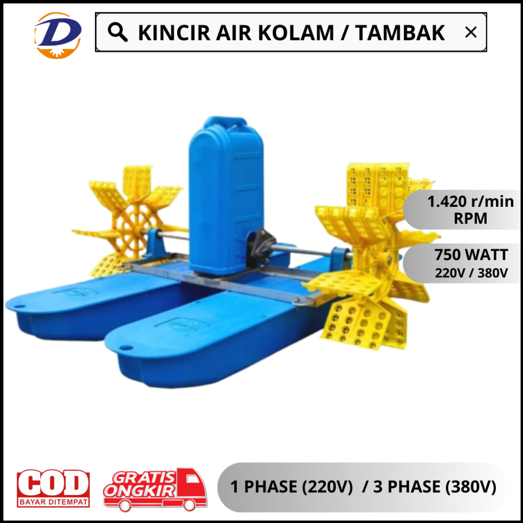 [ READY SIAP KIRIM ] Kincir Tambak Udang / Kincir Air Kolam