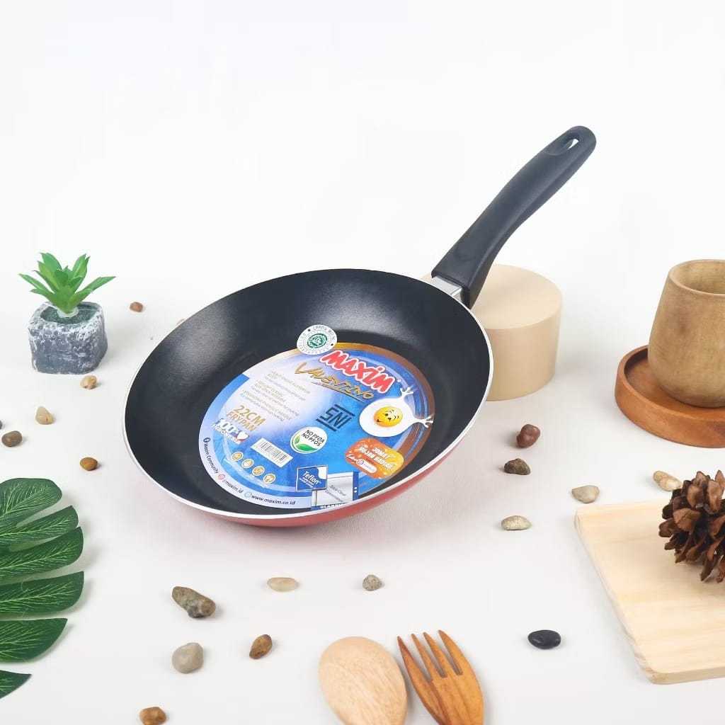 TEFLON MAXIM VALENTINO FRYING PAN ANTI LENGKET