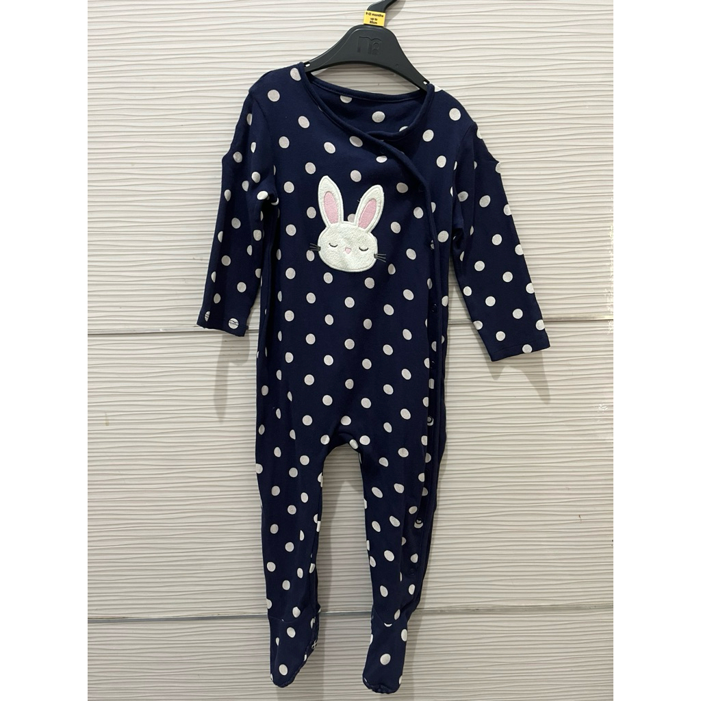 PRELOVED - Good Condition - Setelan Pergi Atasan Baju Tidur Celana Cutbray Bayi Perempuan Baby Girl 