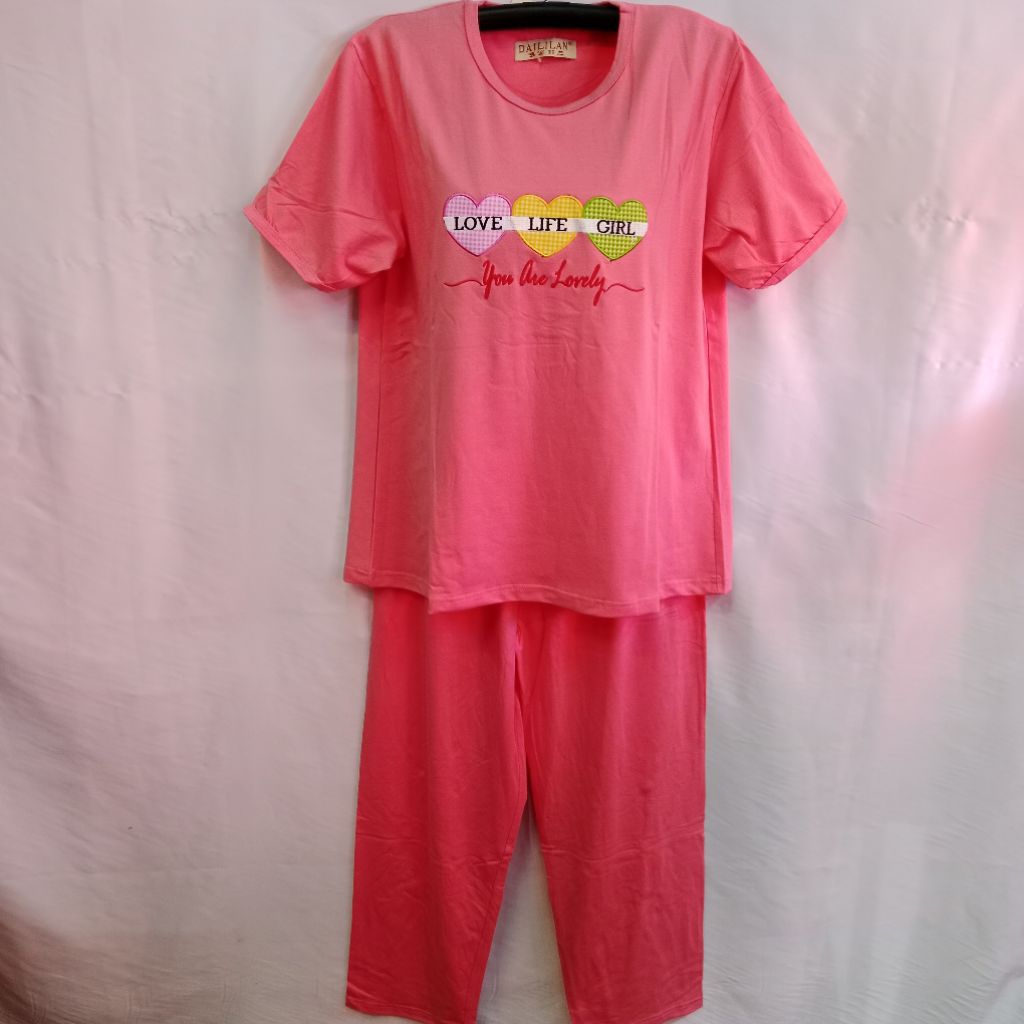 Baju Tidur Daililan Celana Panjang Lengan pendek