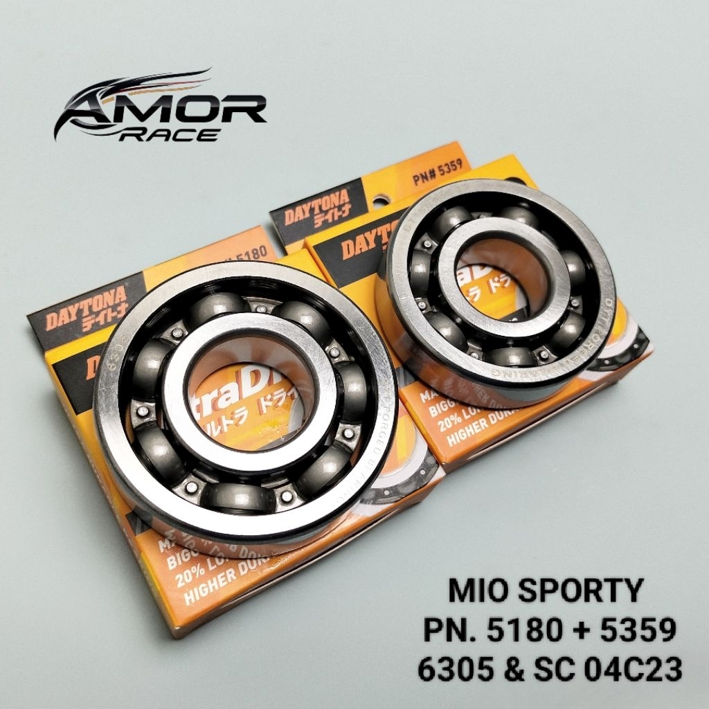 CRANKSHAFT BEARING DAYTONA (PN. 5180+5359) - MIO SPORTY MIO SOUL FINO NOUVO