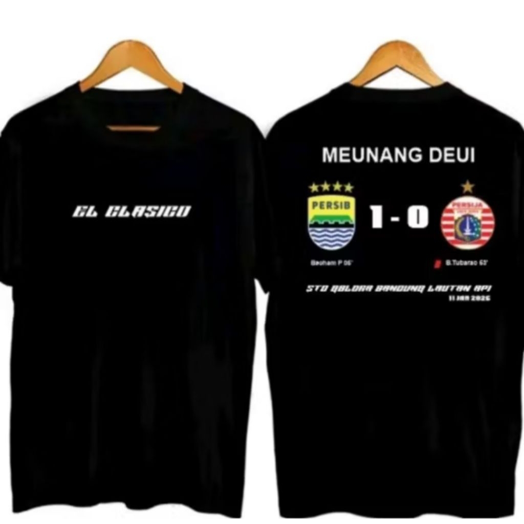 Kaos Viral El Clasico Menang Deui Persib Vs Persija
