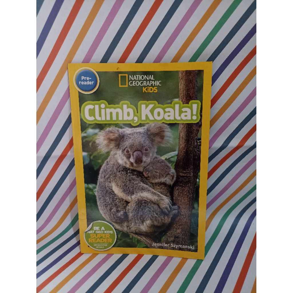 jual buku preloved natgeo kids : climb, koala