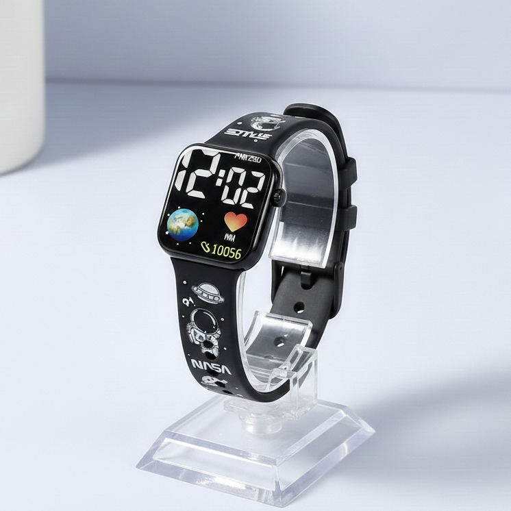 Jam Tangan Anak Karakter Lucu Digital Anti Air