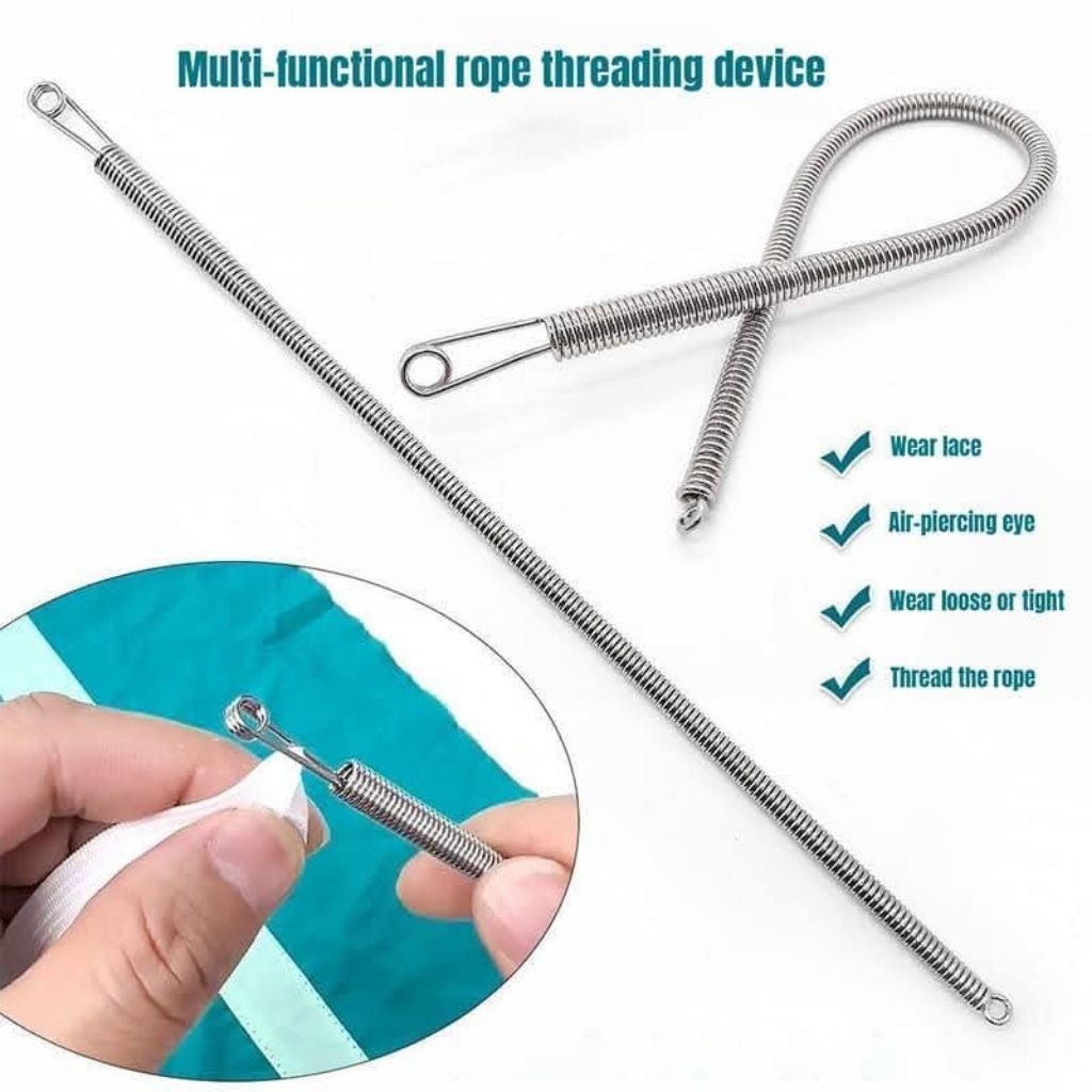 Alat Pemasang Tali Karet Celana Model A - Fleksibel, Tahan Lama, Praktis