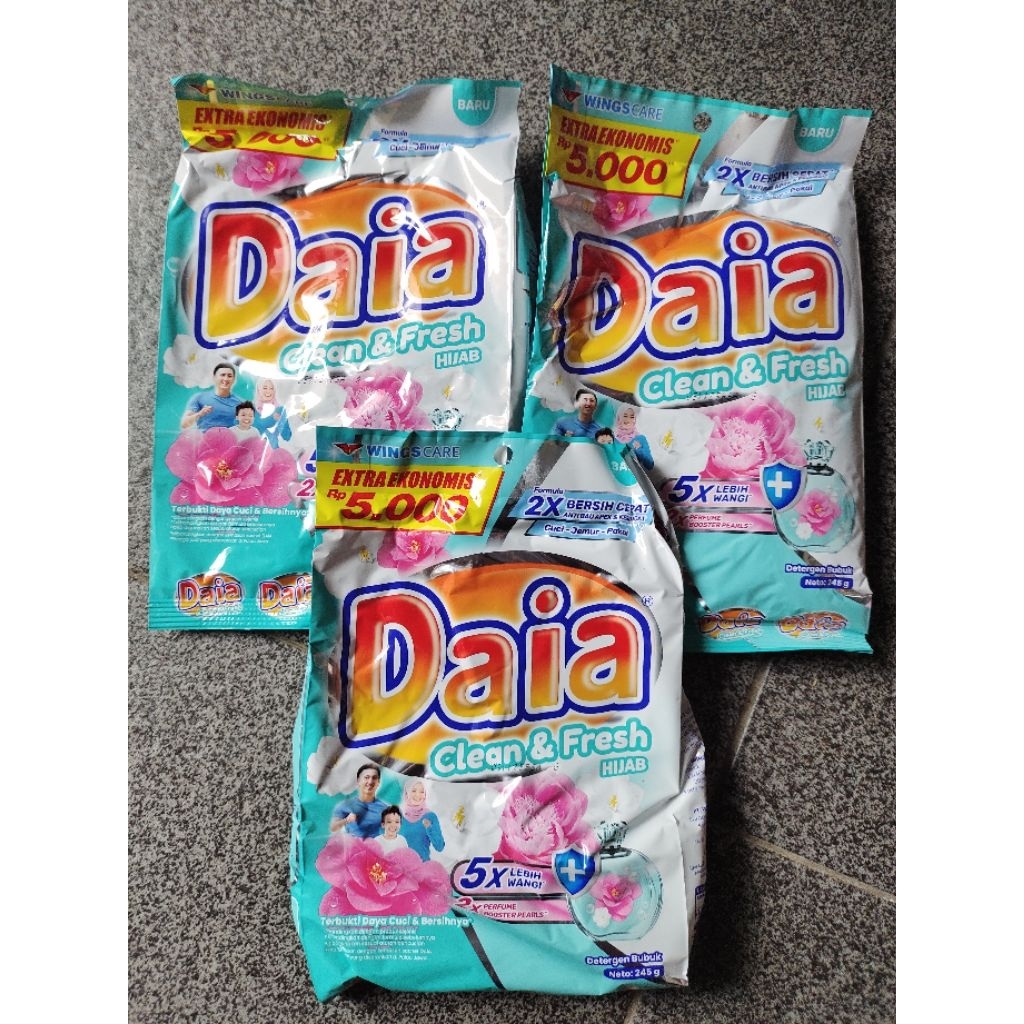 Daia clean & fresh hijab 245g