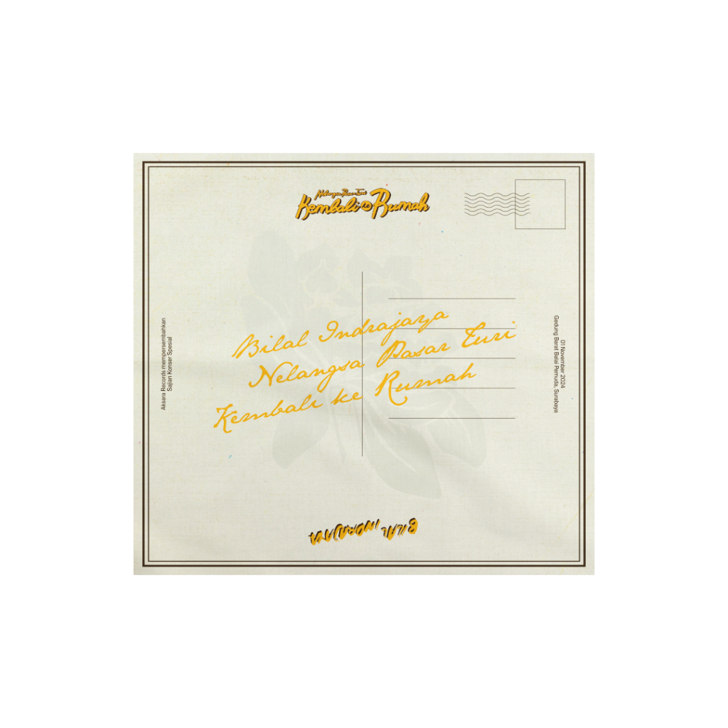 Bilal Indrajaya - Scarf Nelangsa Pasar Turi - Kembali Ke Rumah