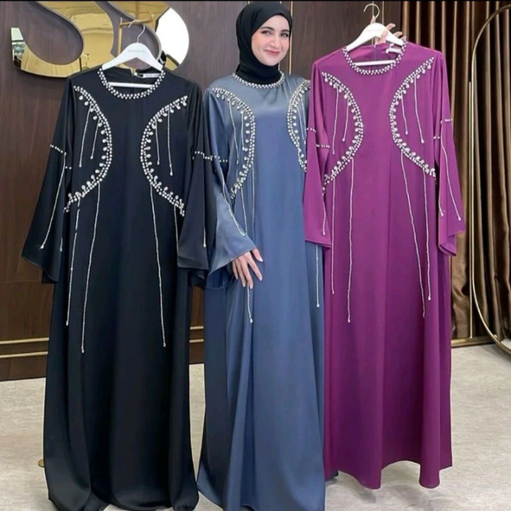 Dress Abaya swarovski