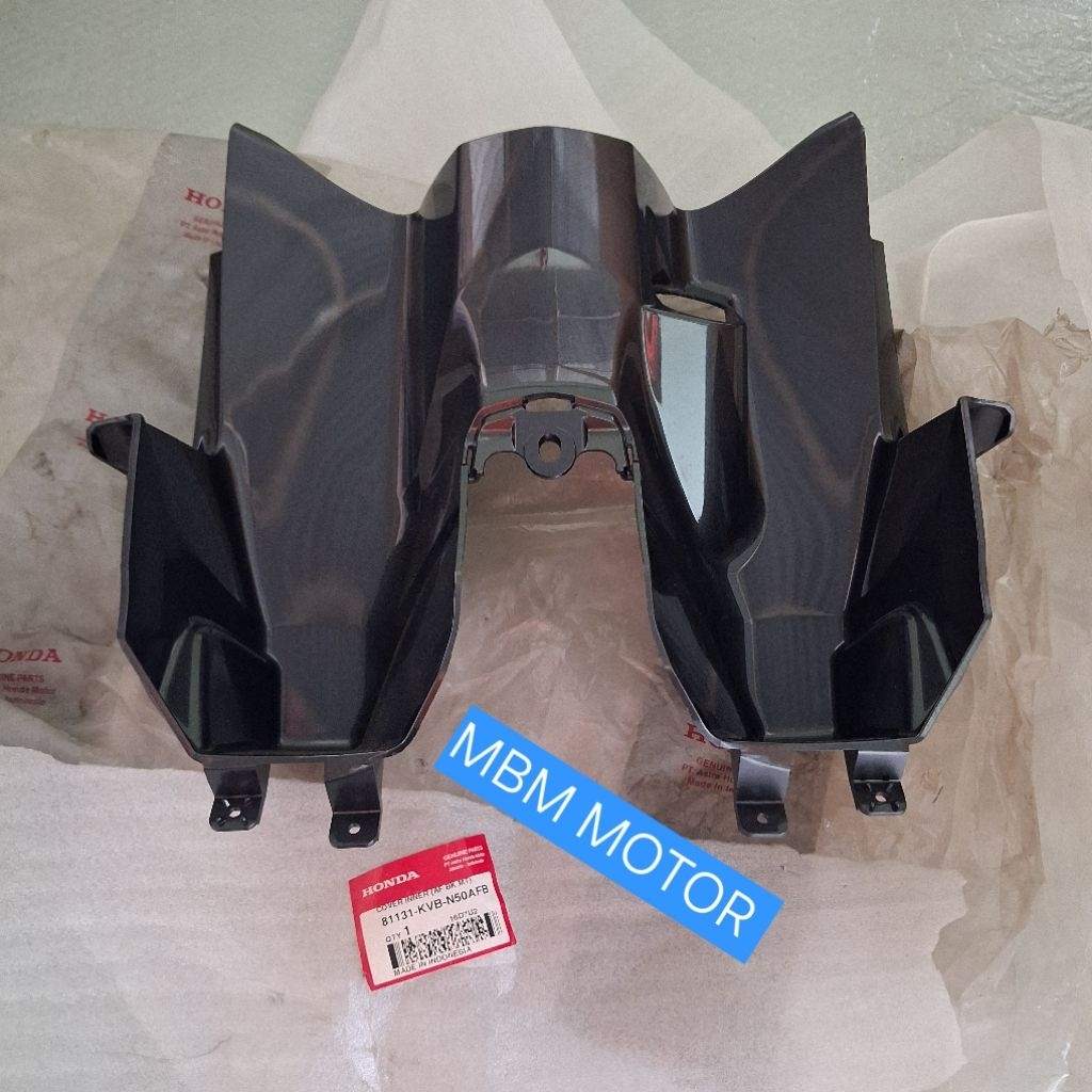 COVER INNER RAK HONDA VARIO 110 TECHNO CBS ABU GREY ORI AHM 81131-KVB-N50AFB COVER LACI KONTAK