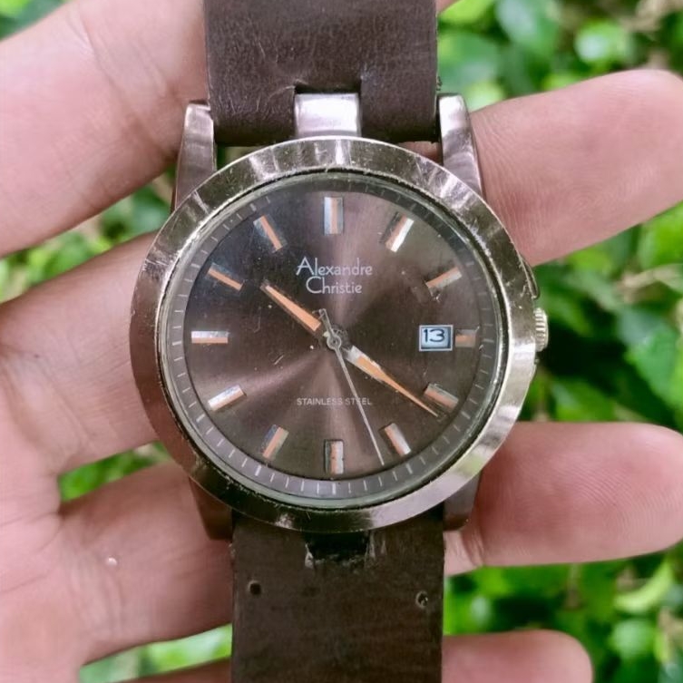 Jam Tangan Vintage Pria Ac Original