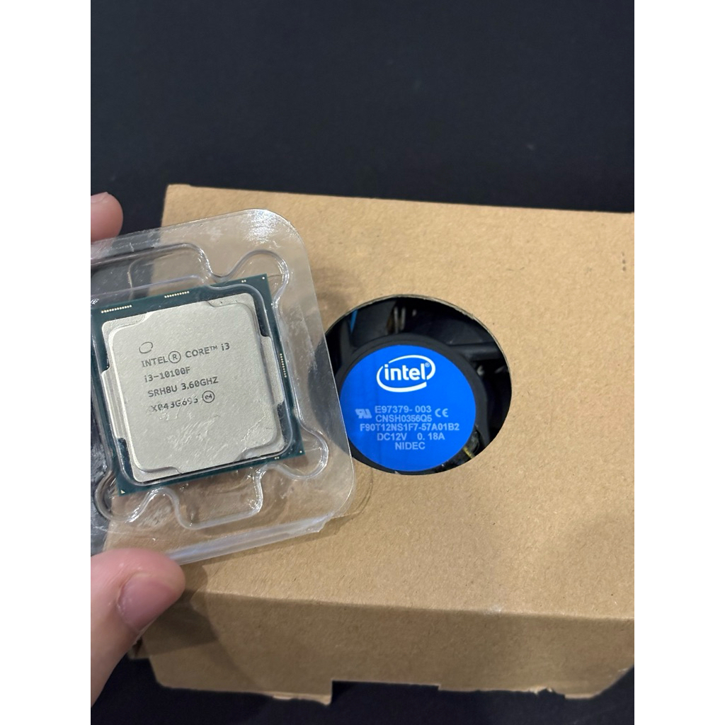 Intel i3 10100f 10th gen LGA 1200 CPU Processor (used)