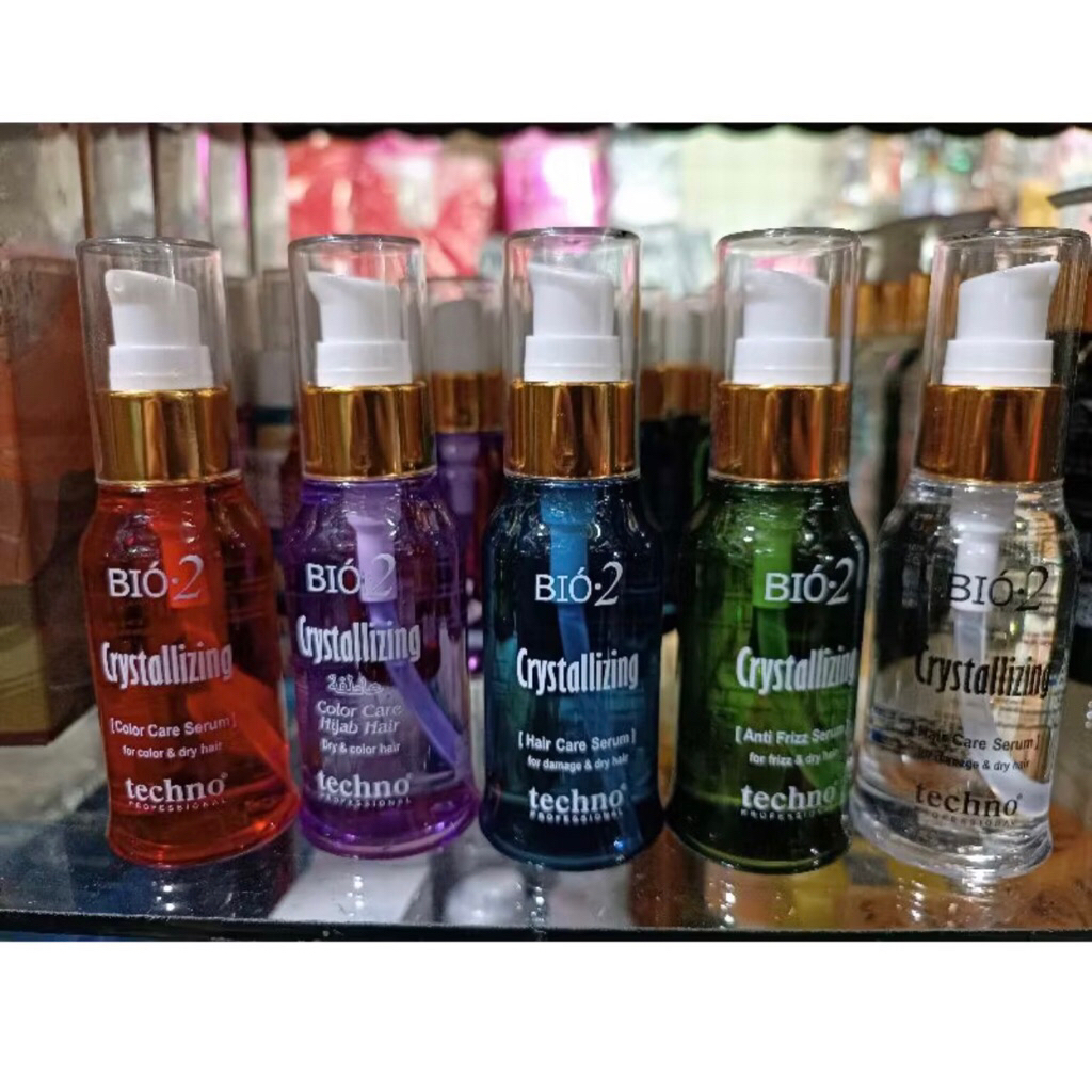 BIO-2 Techno profesional hair care serum/Bio2 serum rambut/vitamin rambut.
