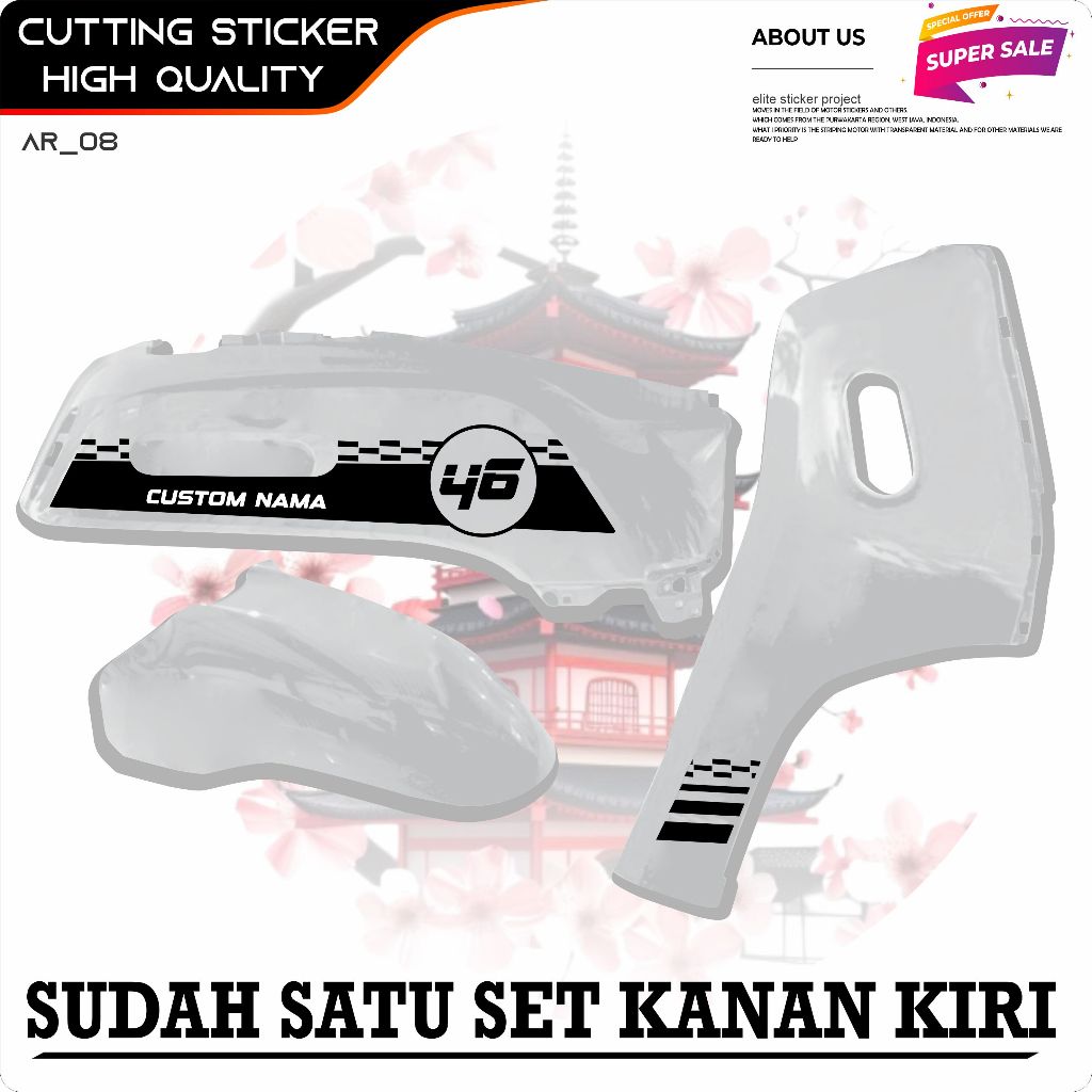 STRIPING FAZZIO/SC.054/STIKER FAZZIO/STRIPING FAZZIO /STIKER FAZZIO/STRIPING LIS FAZZIO/STRIPING CUT