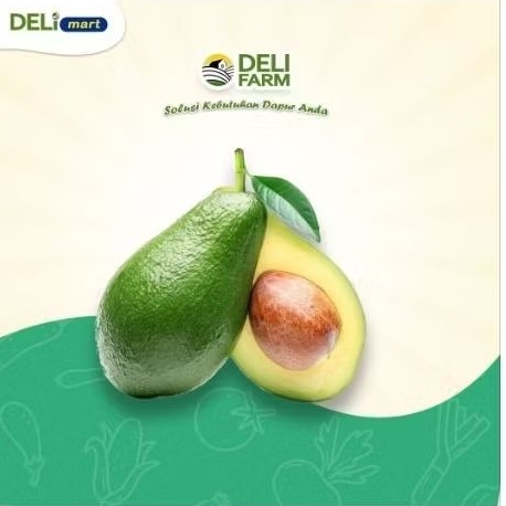 Deli Mart [Khusus INSTAN Medan] Buah Alpukat  Segar by Deli Farm