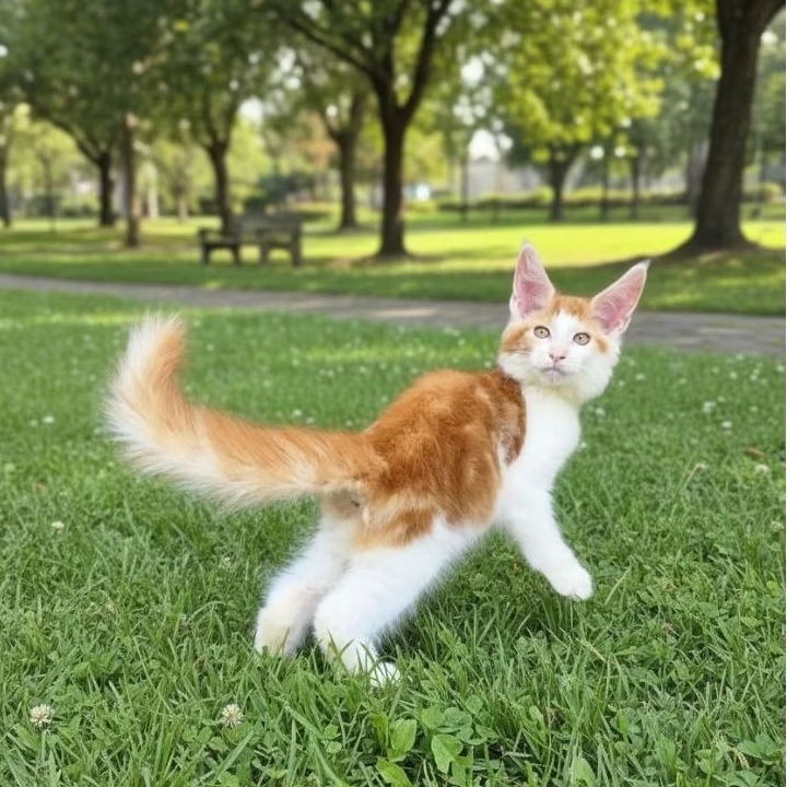 Kitten Mainecoon (sertifikat CFA Pedigree)