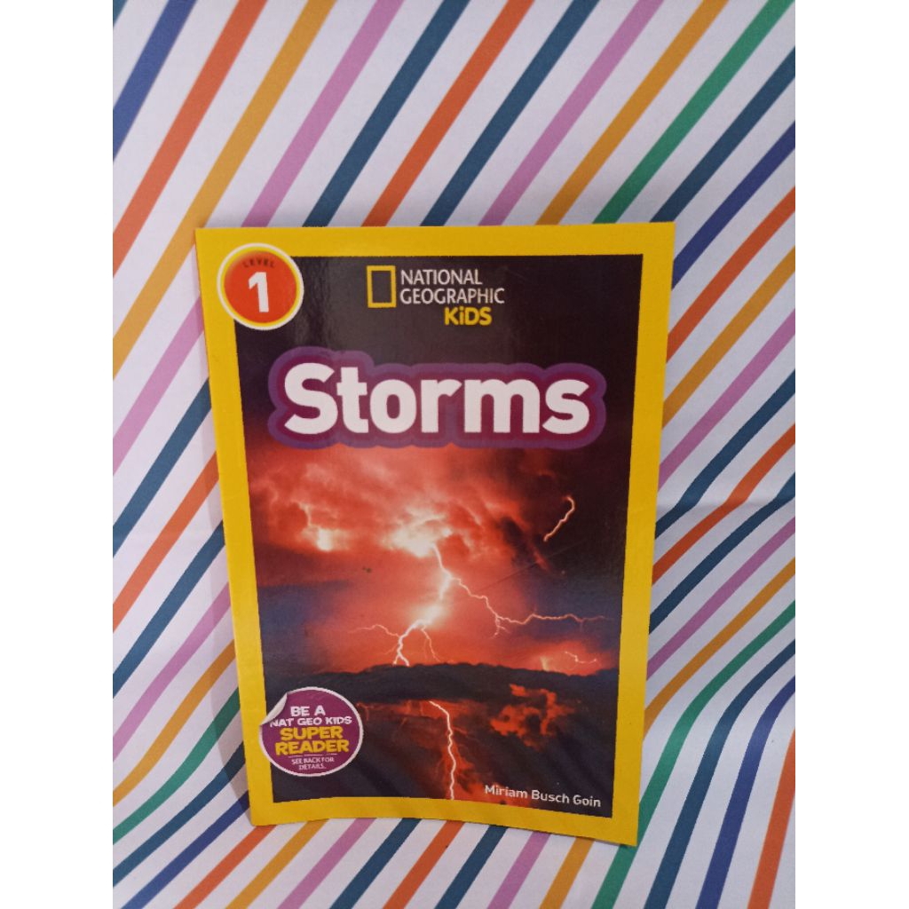 jual buku preloved natgeo kids : storms