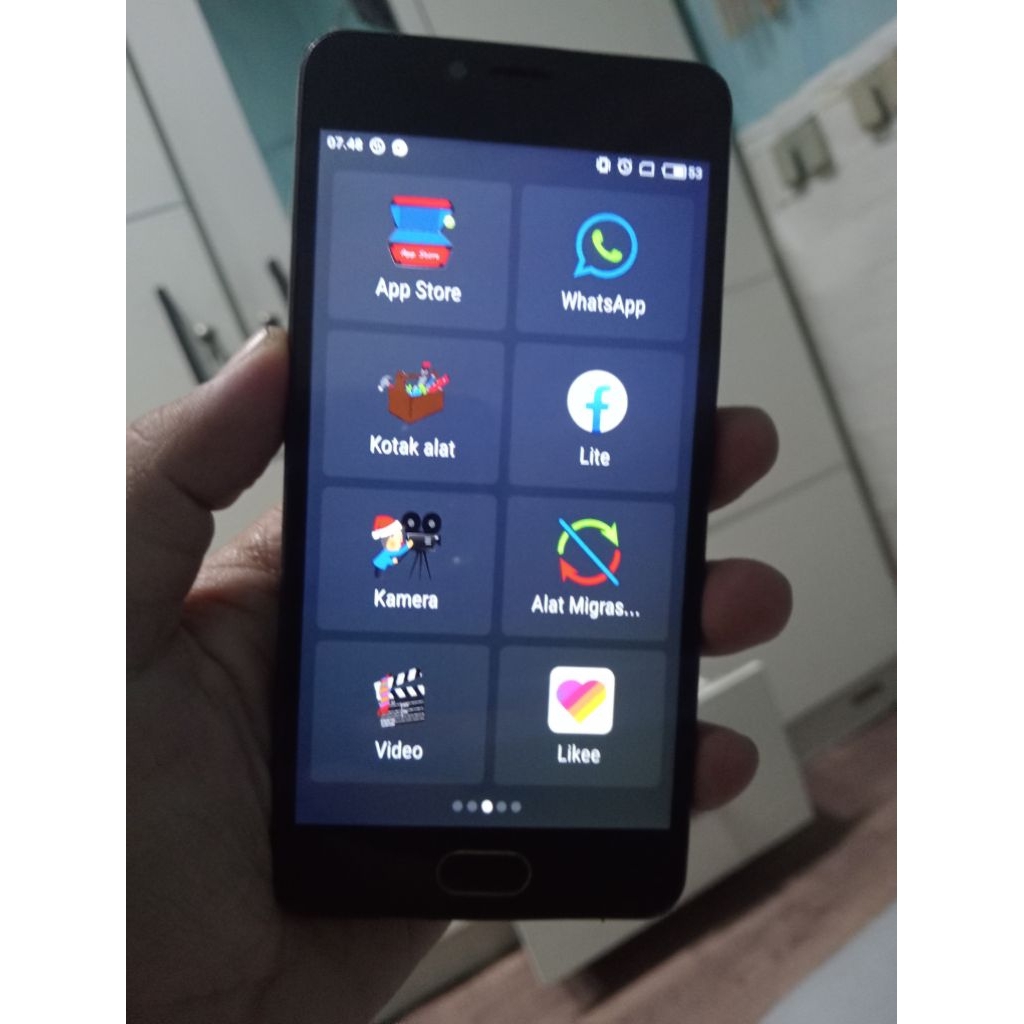 HP MEIZU M5C RAM 2 /16 MESIN NORMAL LCD TAMPIL MINUS TOUCHSCREEN MACET BACA DISKRIPSI