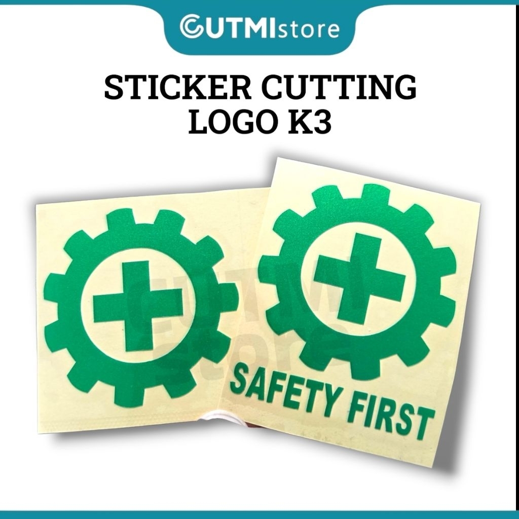 Sticker Logo K3 Safety  First - Sticker Sothlight Reflektif