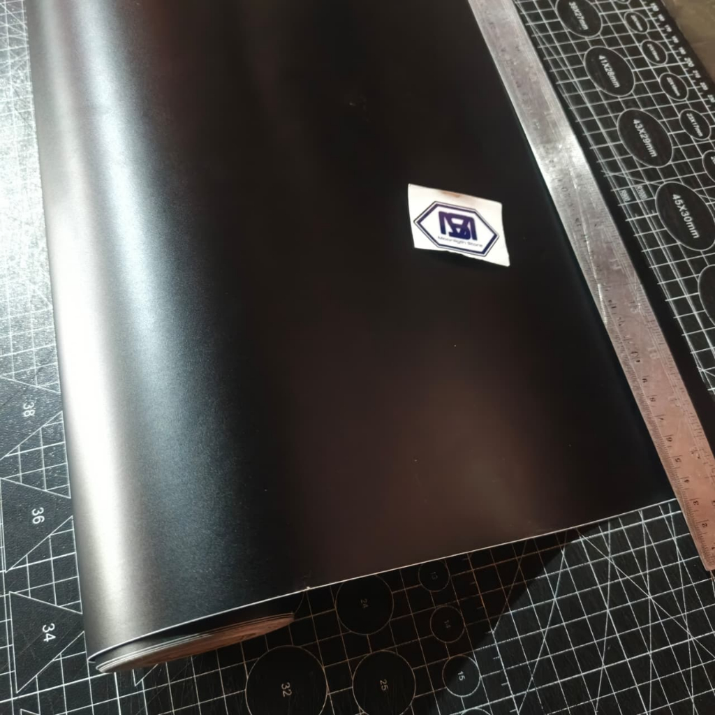 Wrapping Motor - Scotlite Hitam Doff Wraping Motor Mobil Aquarium Stiker Motor