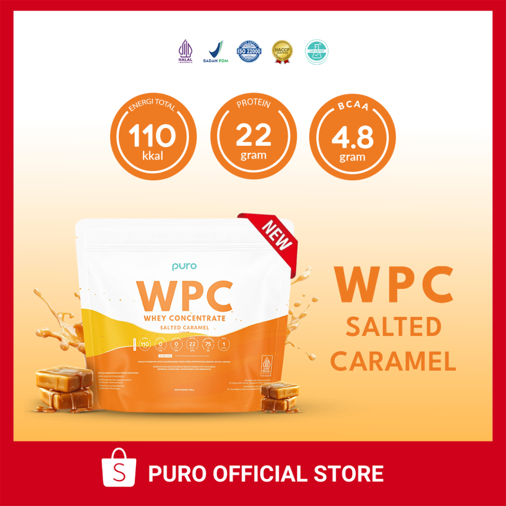PURO WPC WPRO Whey Protein Concentrate 300gr
